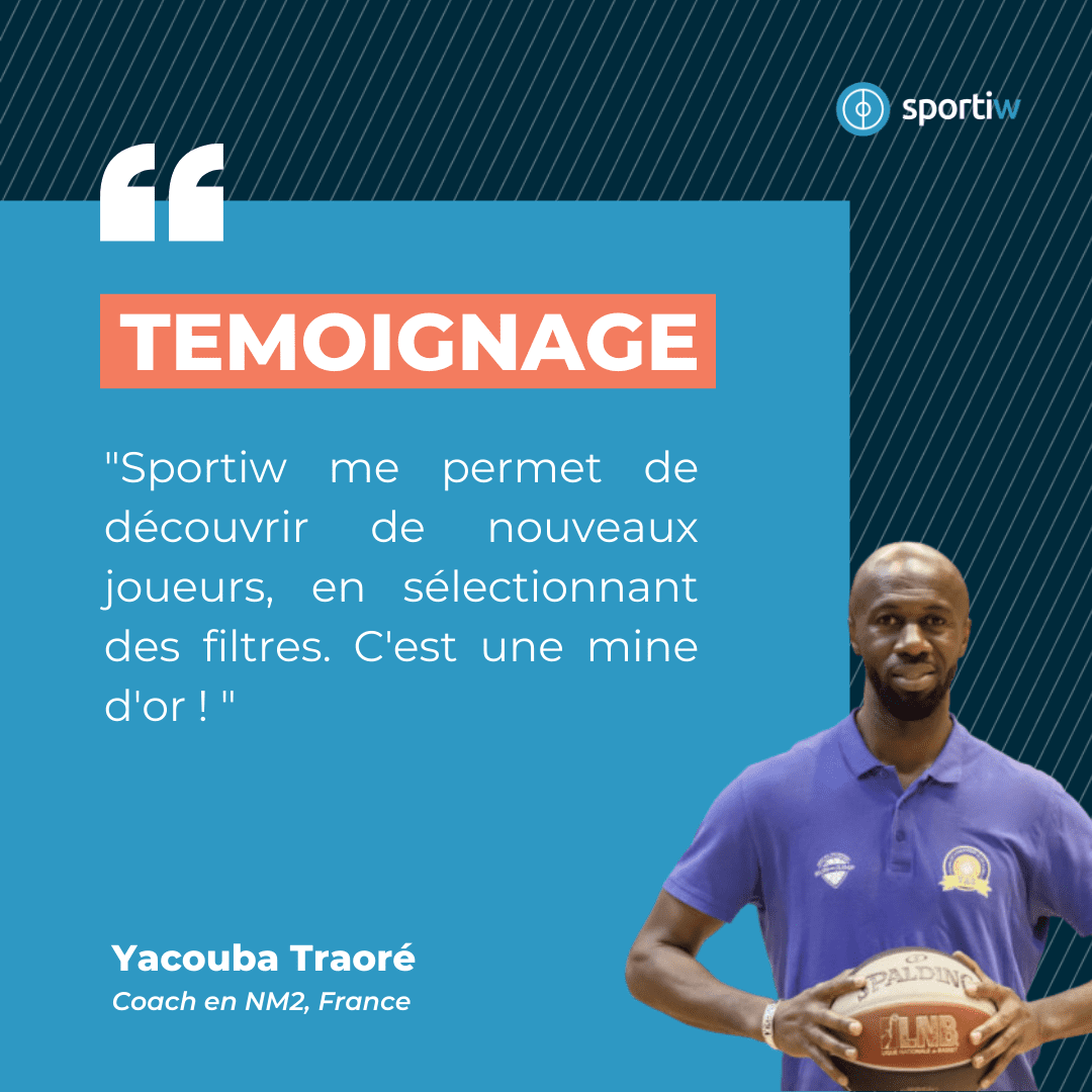 Coach NM2 Basketball temoigagne Yacouba Traoré