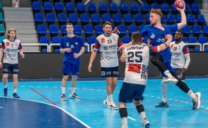 Quentin Geraud joueur de handball Strasbourg